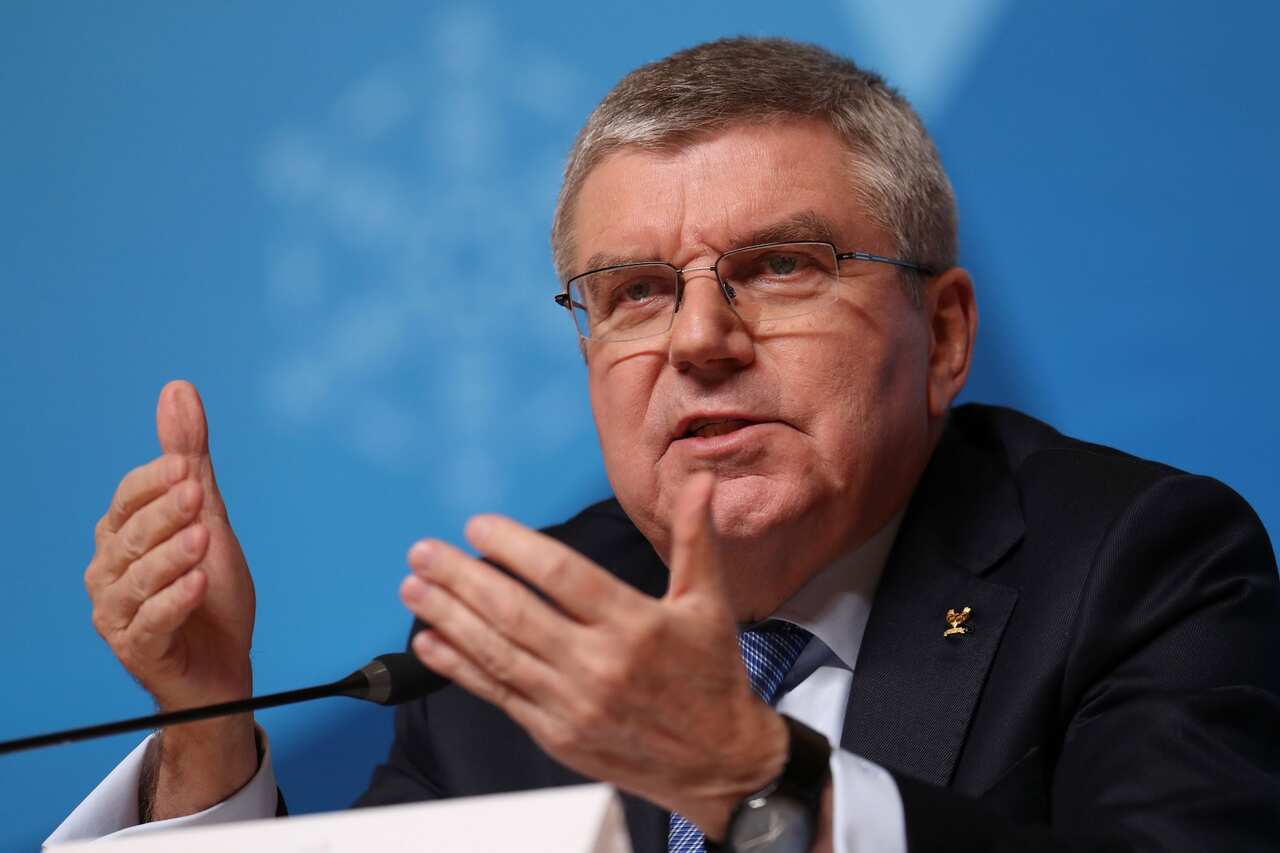 IOC President Thomas Bach. 