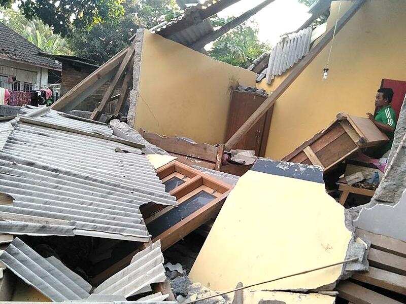 Lombok Island earthquake