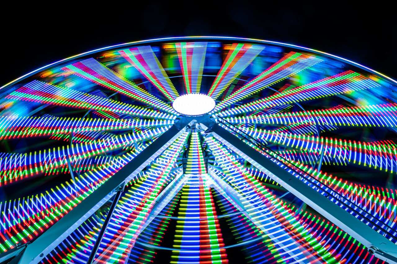  Ferris wheel, Vivid Sydney at Chatswood