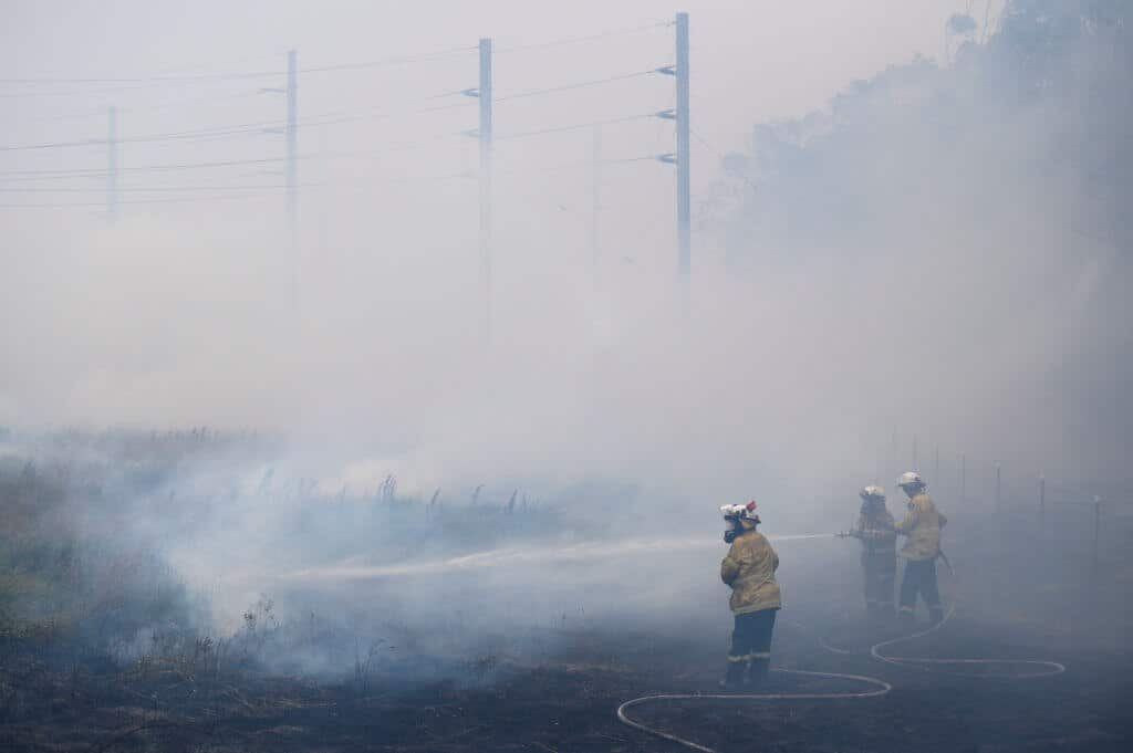 Pialligo Bushfire Continues To Burn Close To Canberra Airport