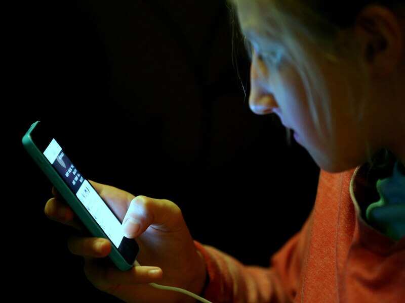 New research shows nearly six in 10 UK parents haven't spoken to their children about "sexting". (AAP)