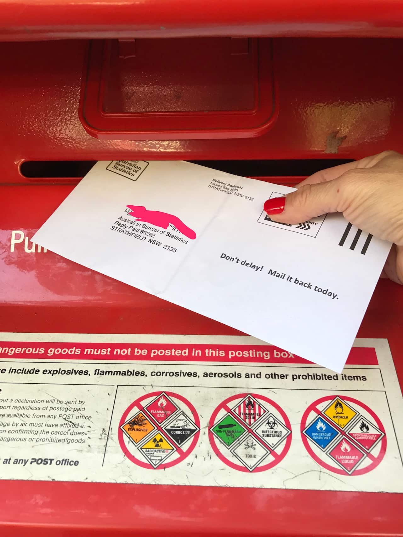 Vote por correspondência, se lhe for mais conveniente