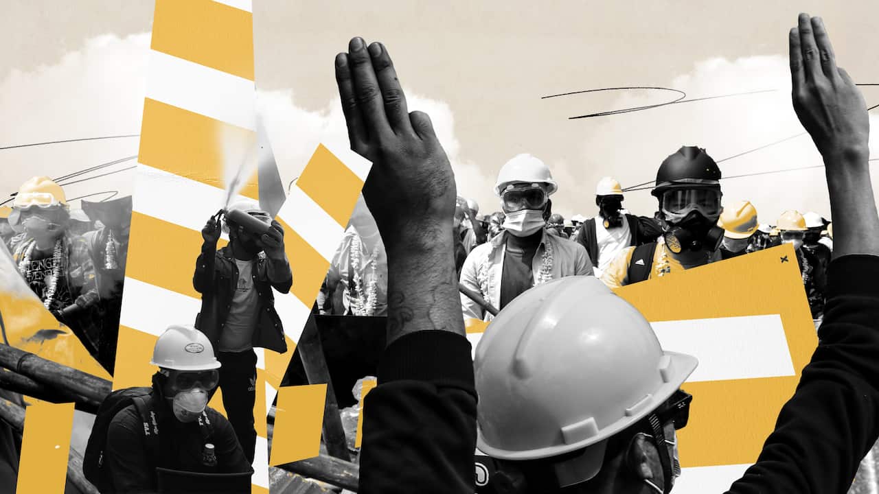 Myanmar international students in Australia say they will continue to fight for democracy.