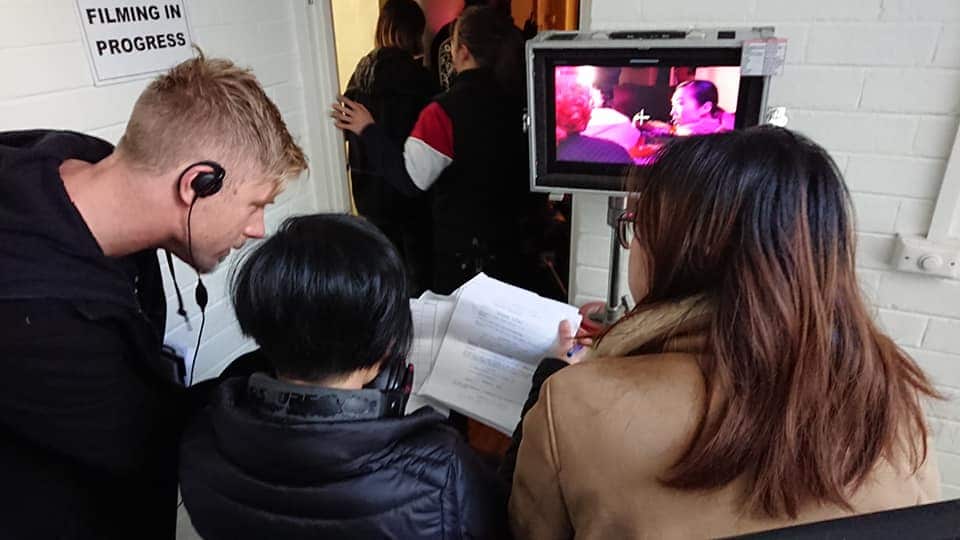 Girls, Interpreted behind the scene