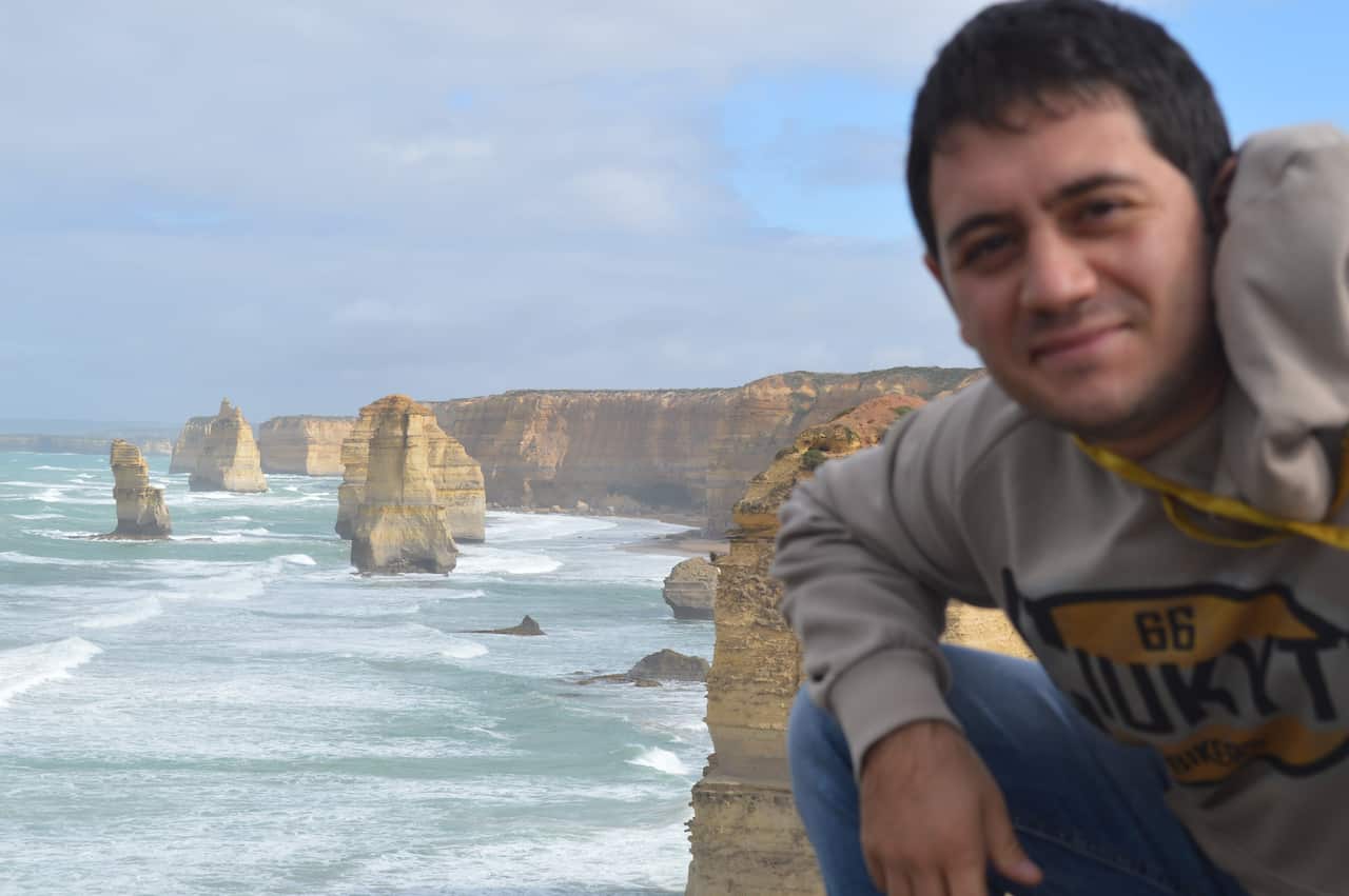 Fabio Gullace on the Great Ocean Road
