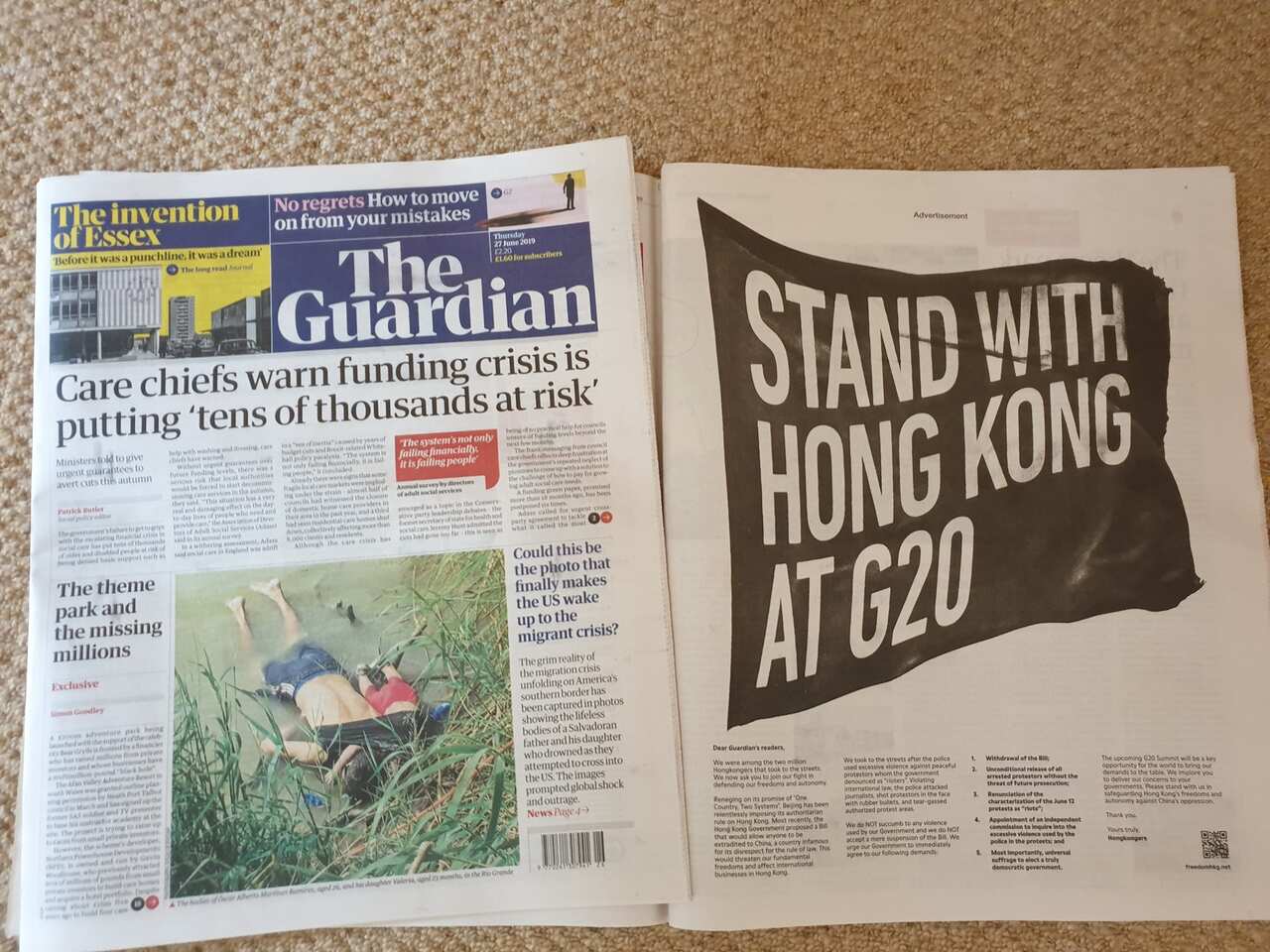 Stand with Hong Kong at G20