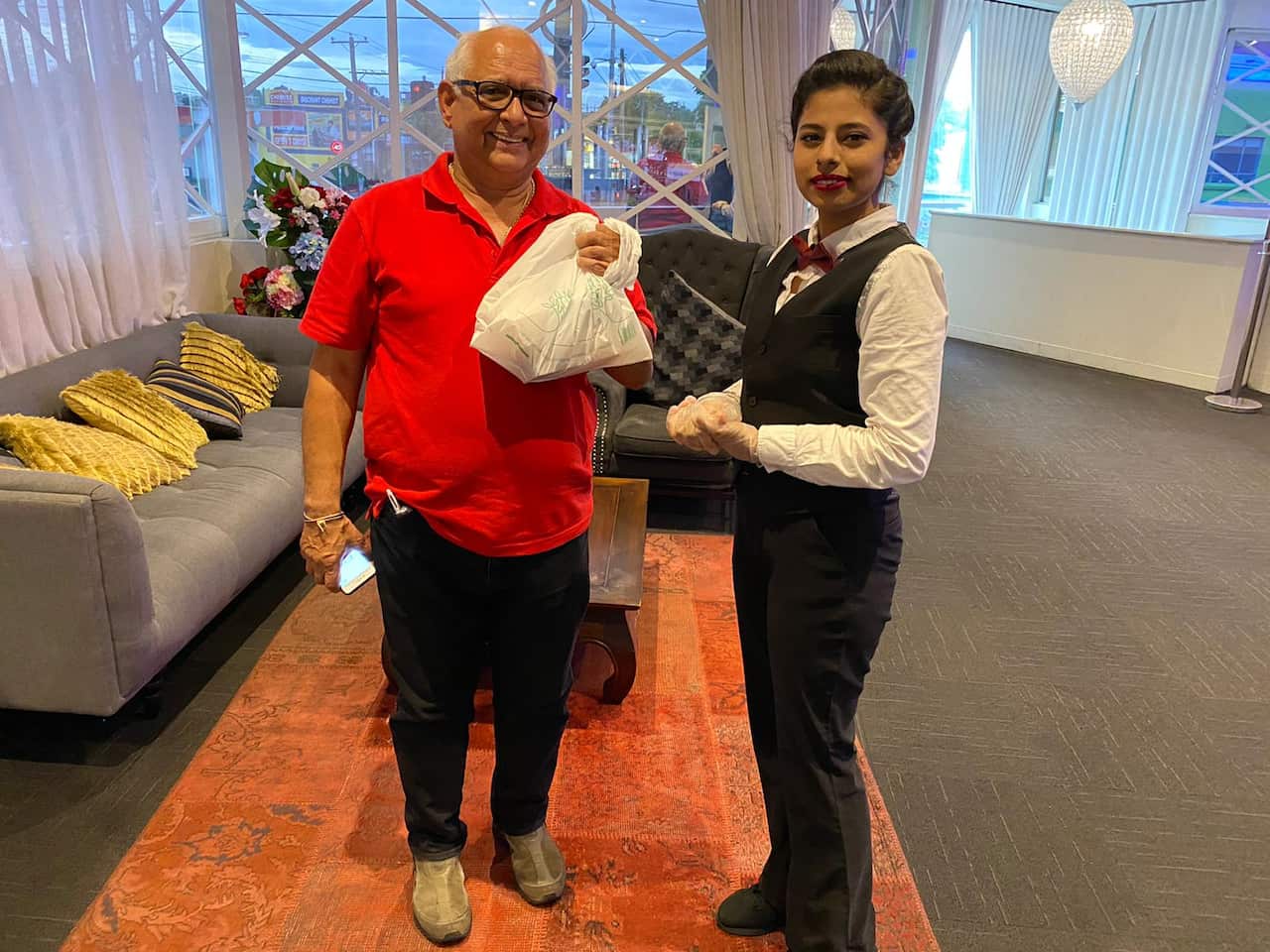 Aangan restaurant offers free meals to elderly Australians