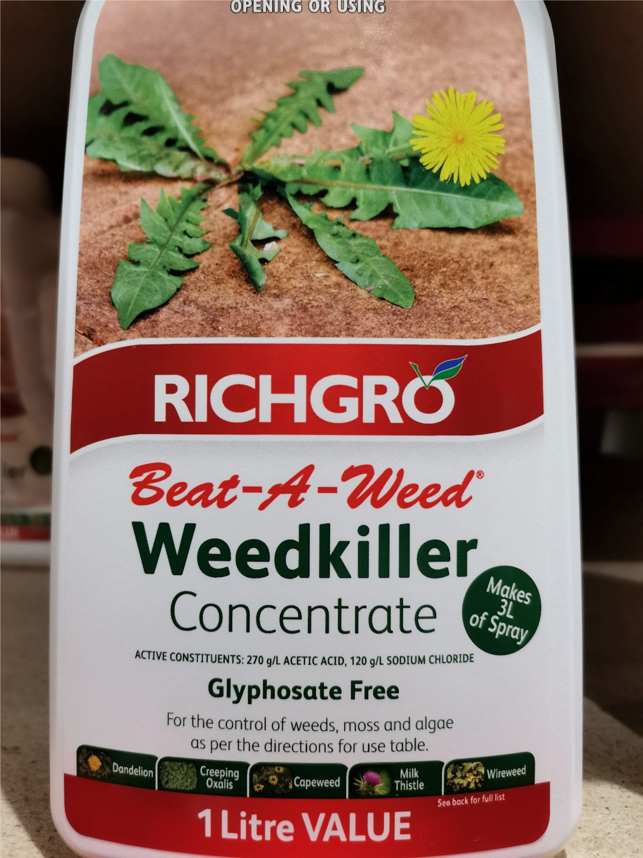Weedkiller Concentrate