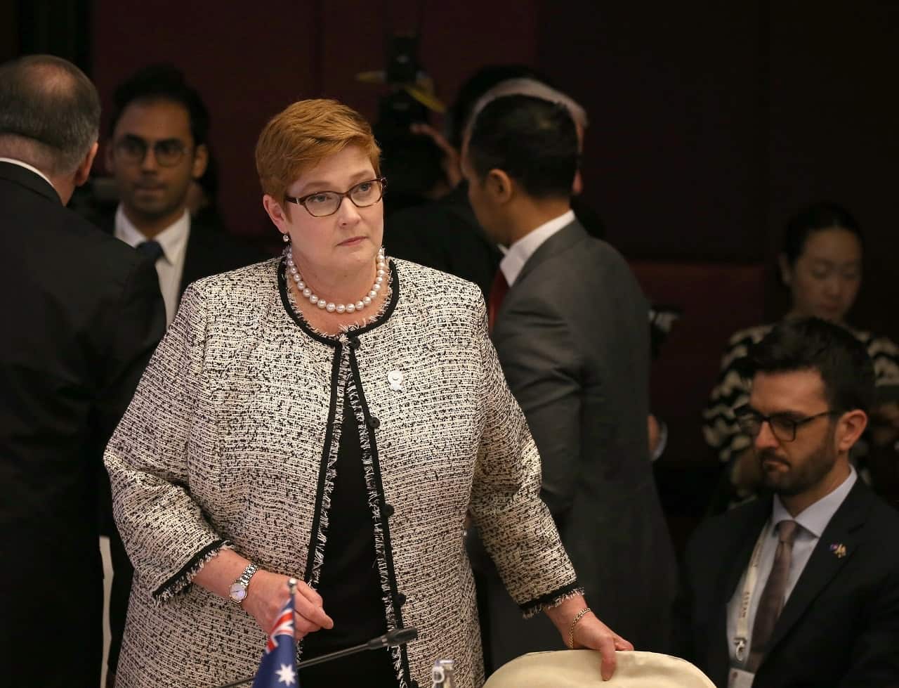 Minister for Foreign Affairs Marise Payne in Bangkok.