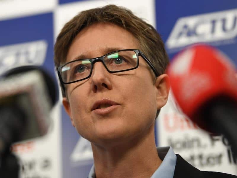 ACTU secretary Sally McManus.