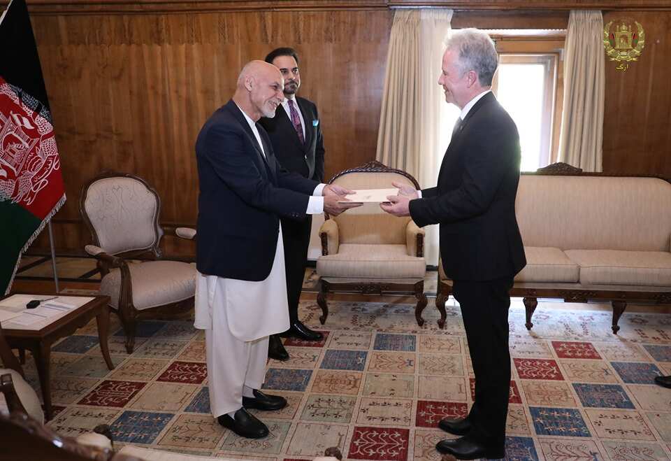 Afghan president, Ashraf Ghani