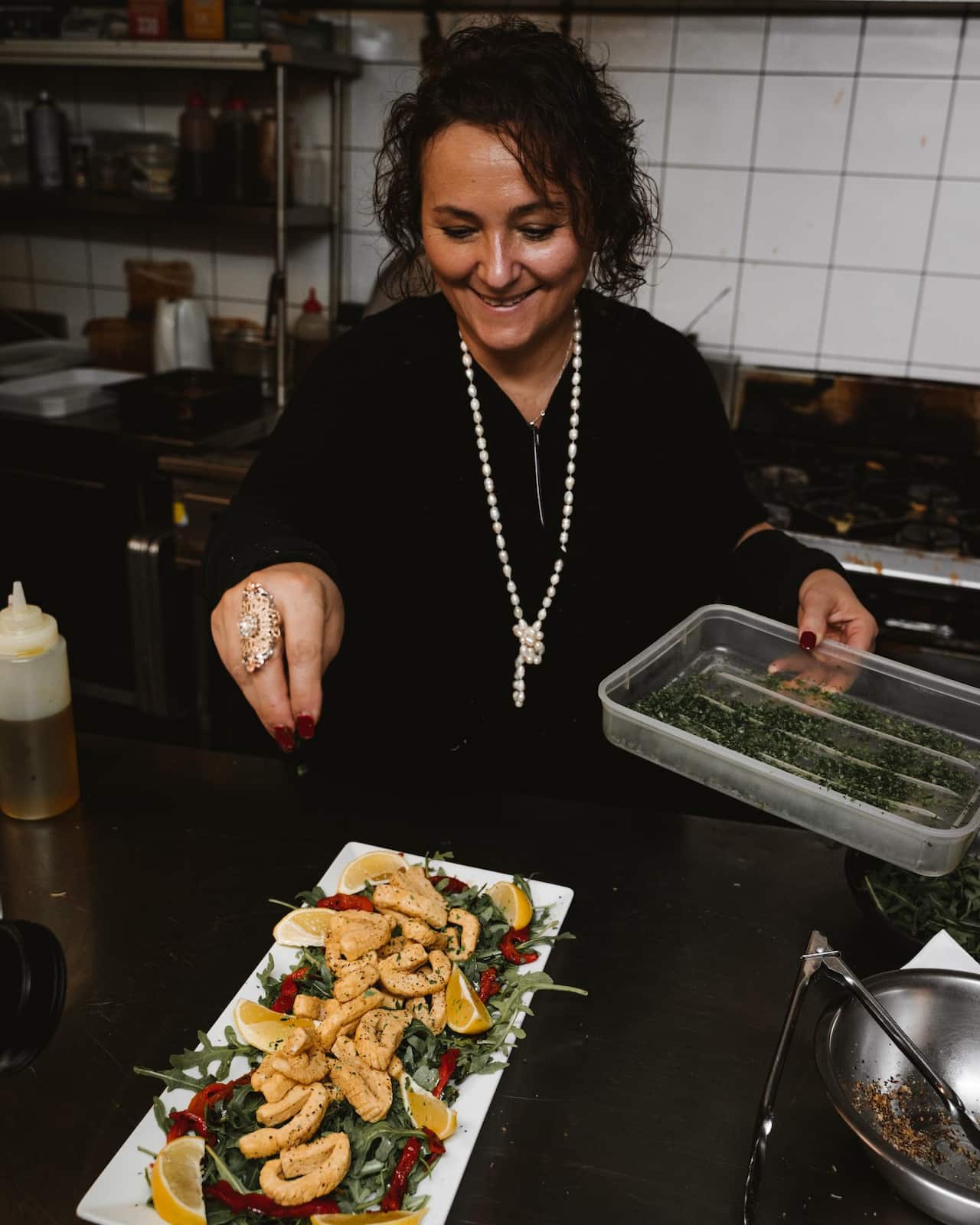 Alessandra D'Angelo, proprietaria e chef di Osteria Italiana a Melbourne
