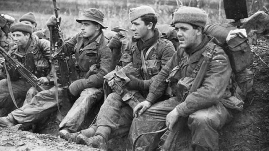 British troops that served in the Korean War between 1950 and 1953 