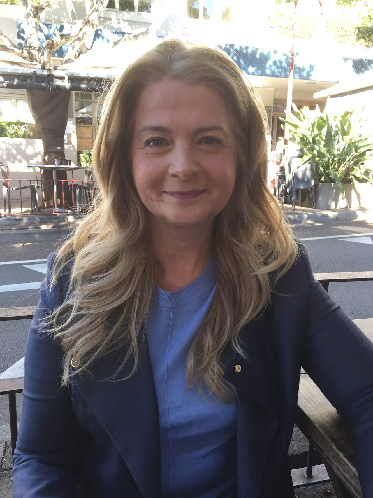 Small Business Party leader Angela Vithoulkas is running for the Senate in NSW.