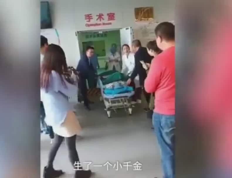 67-year-old woman gave birth to a baby girl