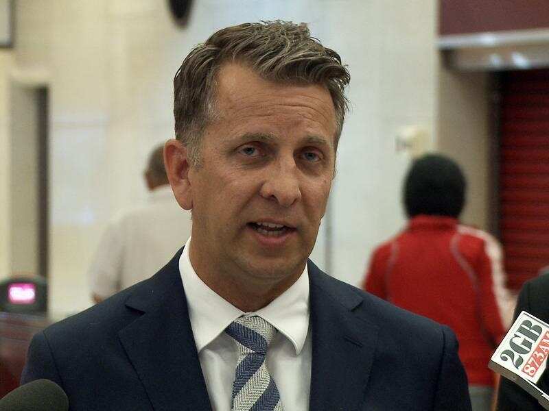 NSW Transport Minister Andrew Constance