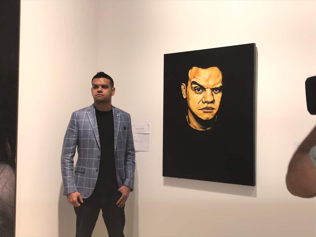 Wongutha-Yamatji artist Meyne Wyatt is the first Indigenous Artist to win a prize on offer at the Archibald Prize.