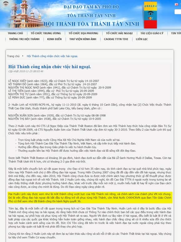 Bằ̀ng chứng cho thấy liên hệ giữa Chi phái 1997 với Nghị quyết 36