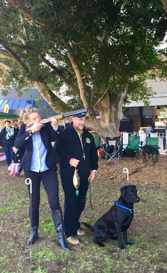 Nationals Senator Bridget McKenzie is the chair of the Parliamentary Friends of Shooting group. 