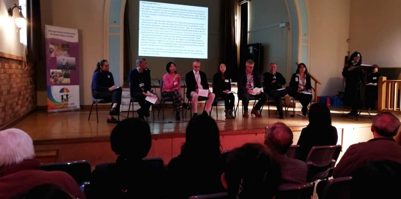 反对家庭暴力中文社区讯息博览会在悉尼举行