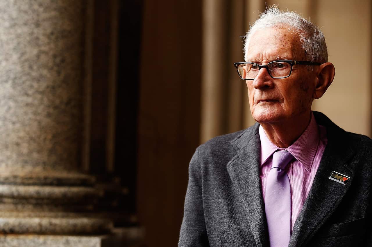 Ron Austin during a Sydney Mardi Gras parade press conference on March 1, 2013 in Sydney.