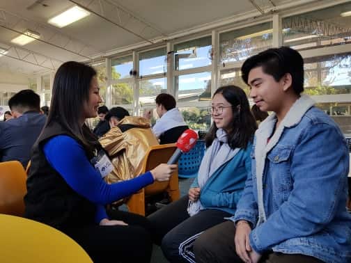 VSL Khmer class students