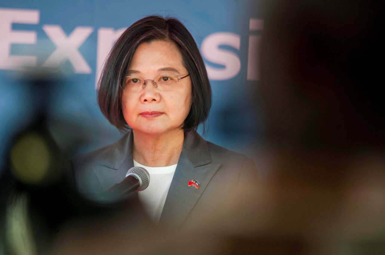 Taiwan's President Tsai Ing-wen.