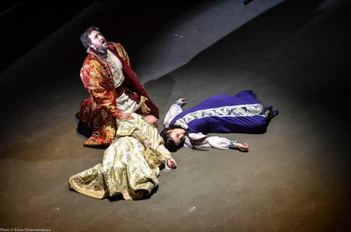 Russian opera singer A.Krasnov