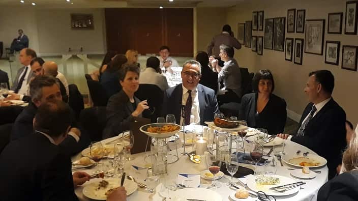 Guests at the Greek Community of Melbourne event for Senator Arthur Sinodinos. 