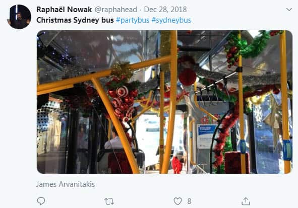NSW Christmas Bus