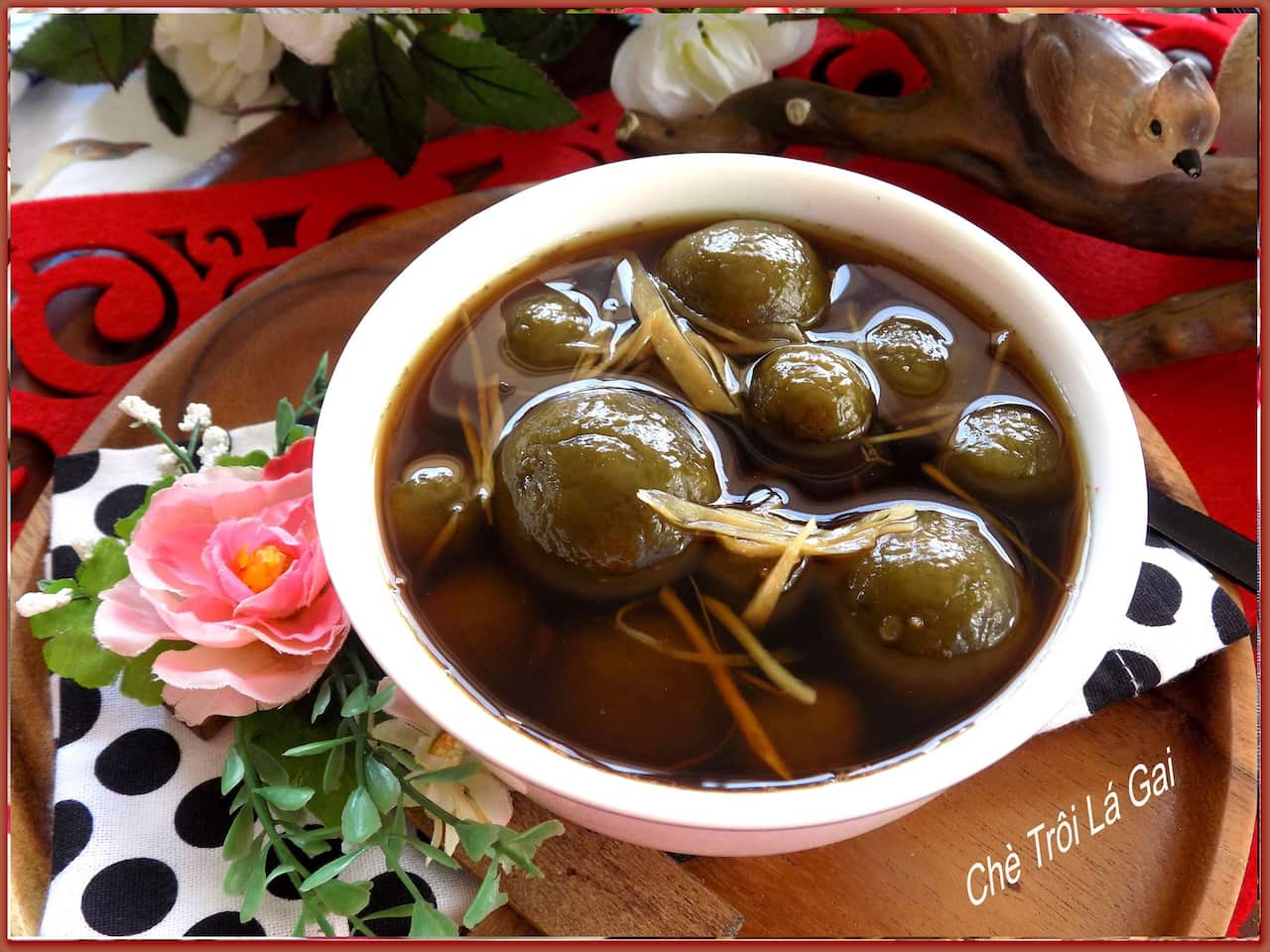 Ngày Tết, bên cạnh nhiều món ngon "dầu mỡ", không thể thiếu bát chè trôi thanh mát.