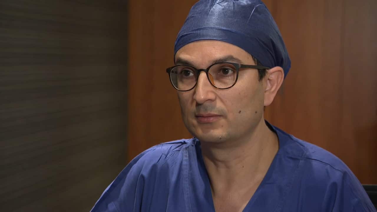 Dr Munjed Al Muderis fled Iraq and ended up on Christmas Island in the 1990s.