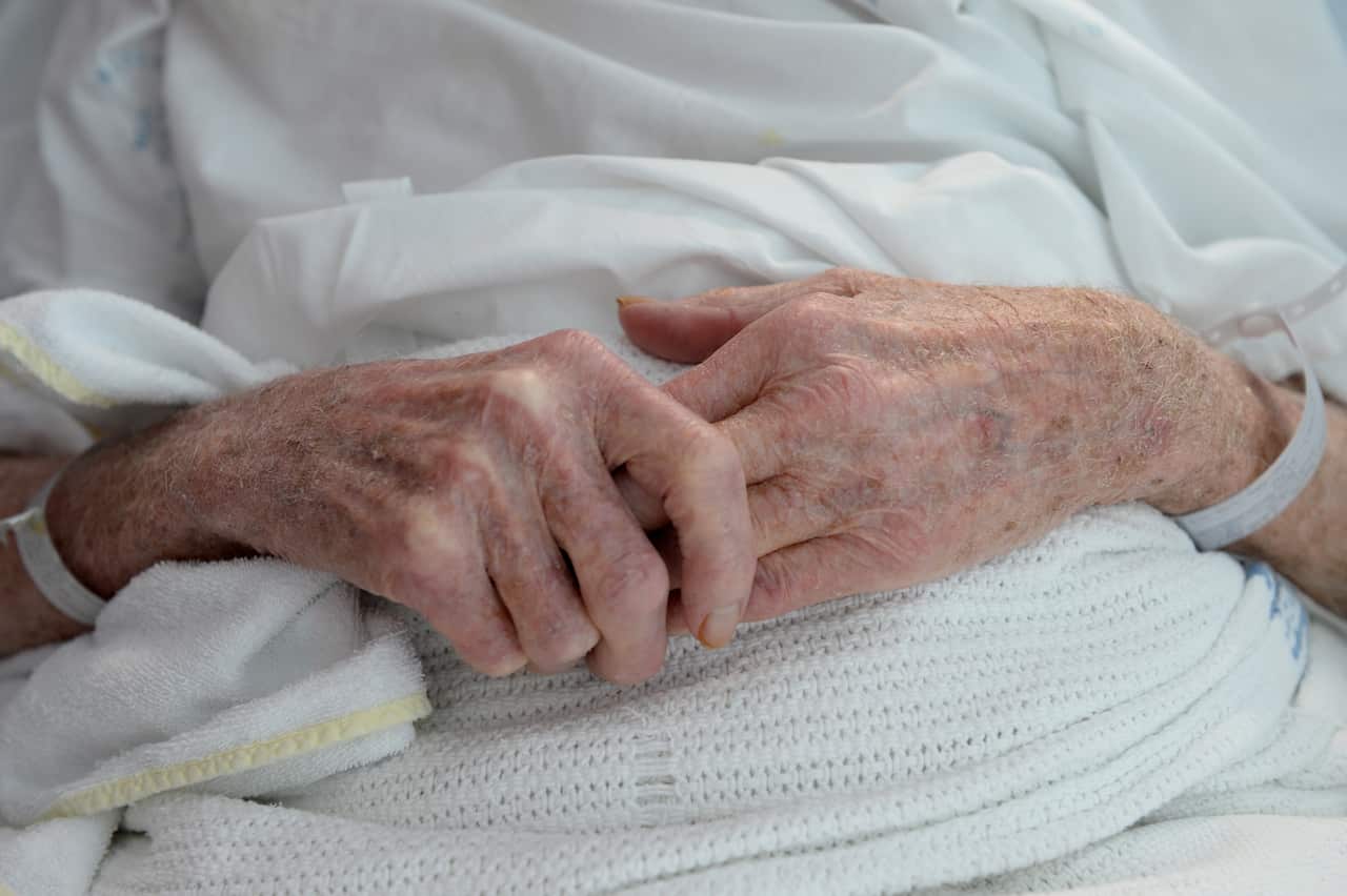 Aged care visits are being limited to contain COVID-19's spread. 