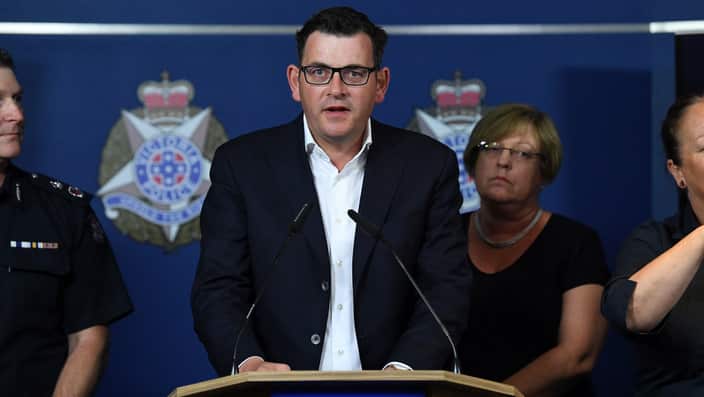 Victorian Premier Daniel Andrews.