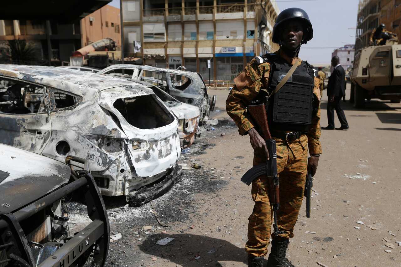 Violence is escalating in Burkina Faso, where government troops fight running battles with armed insurgents. 