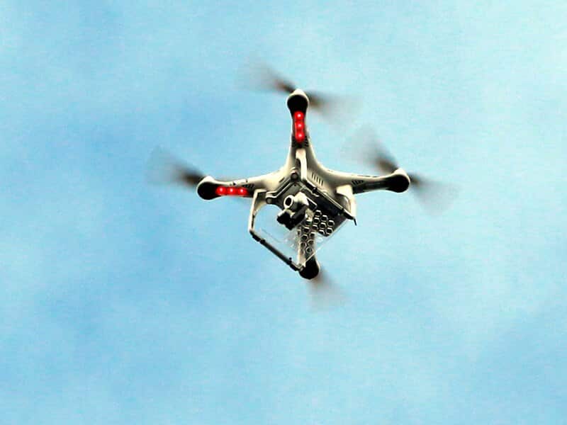 File photo of a drone