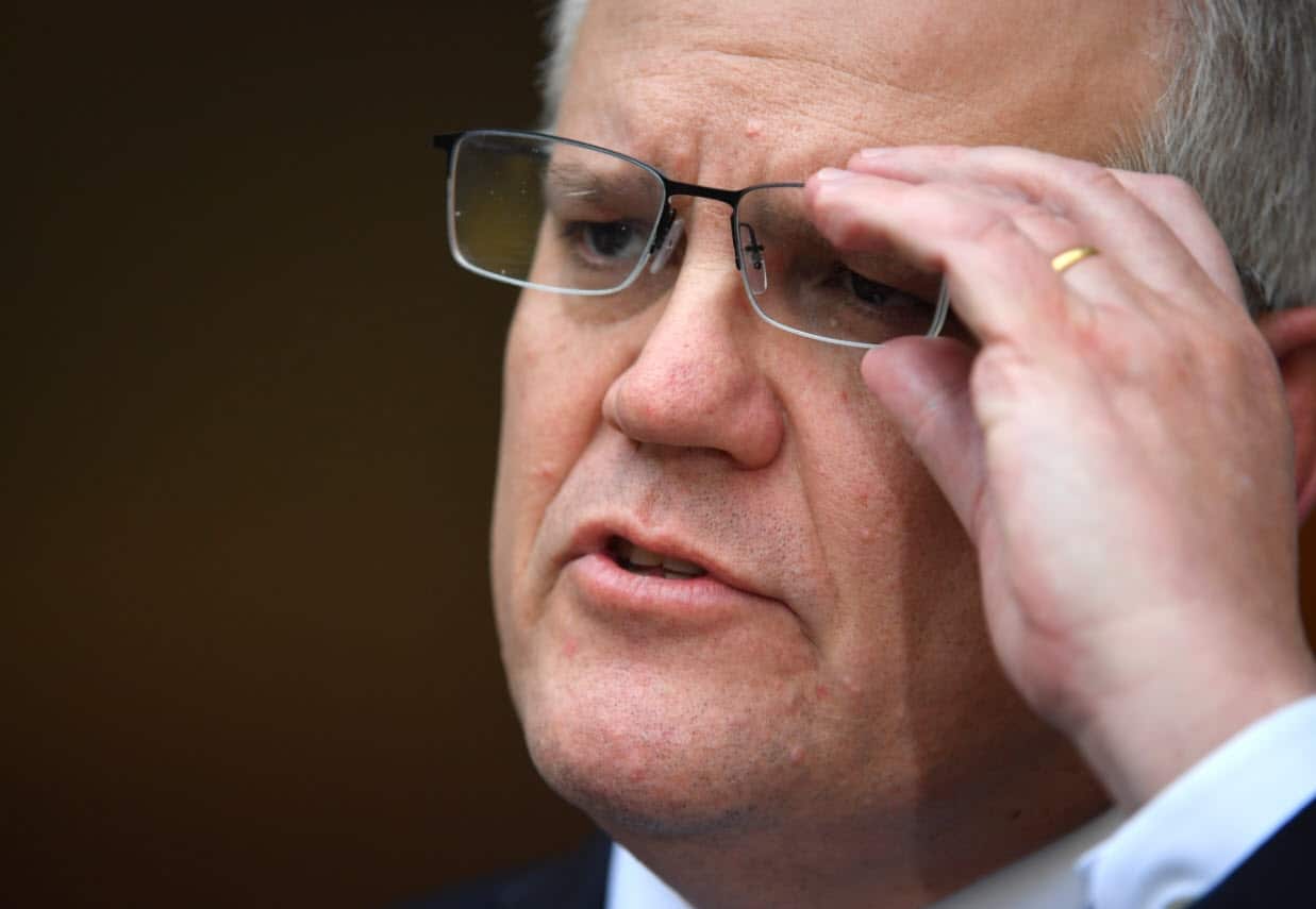 Australian Prime Minister Scott Morrison.