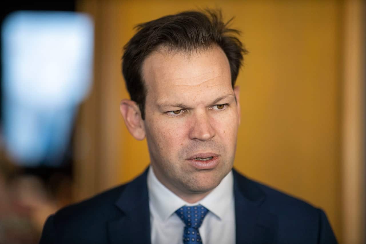 Federal Resources Minister Matt Canavan.