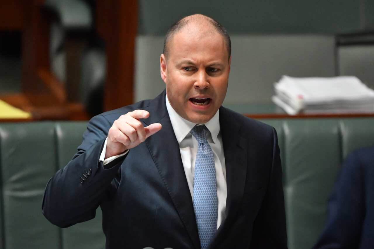 Treasurer Josh Frydenberg 