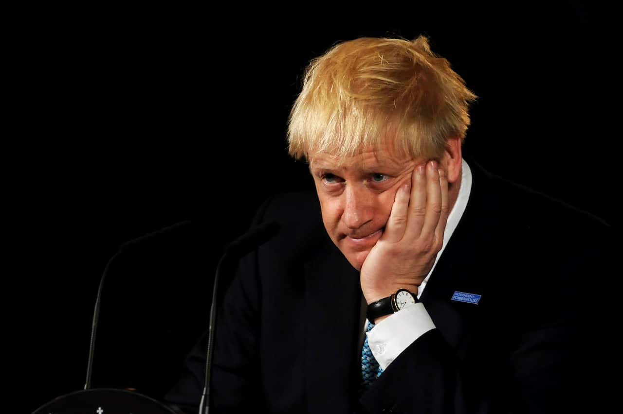 Britain's Prime Minister Boris Johnson is under pressure to avoid a messy and complicated Brexit strategy.