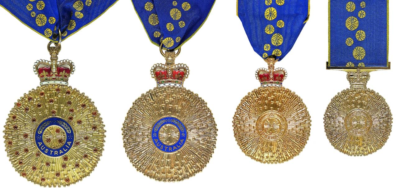 There are several levels of the Order of Australia.