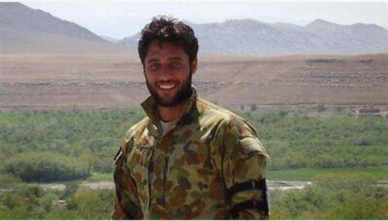 Liaqat Khan wile working as an interpreter for the ADF in Afghanistan.