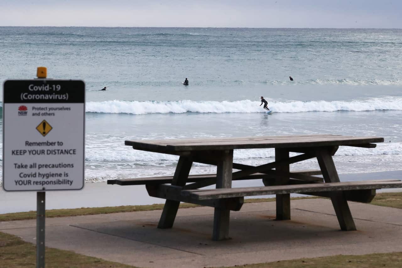 Scenes at Wategos Beach in Byron Bay.