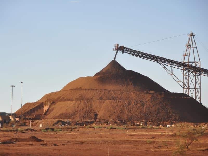 Fortescue's iron ore operation in Western Australia
