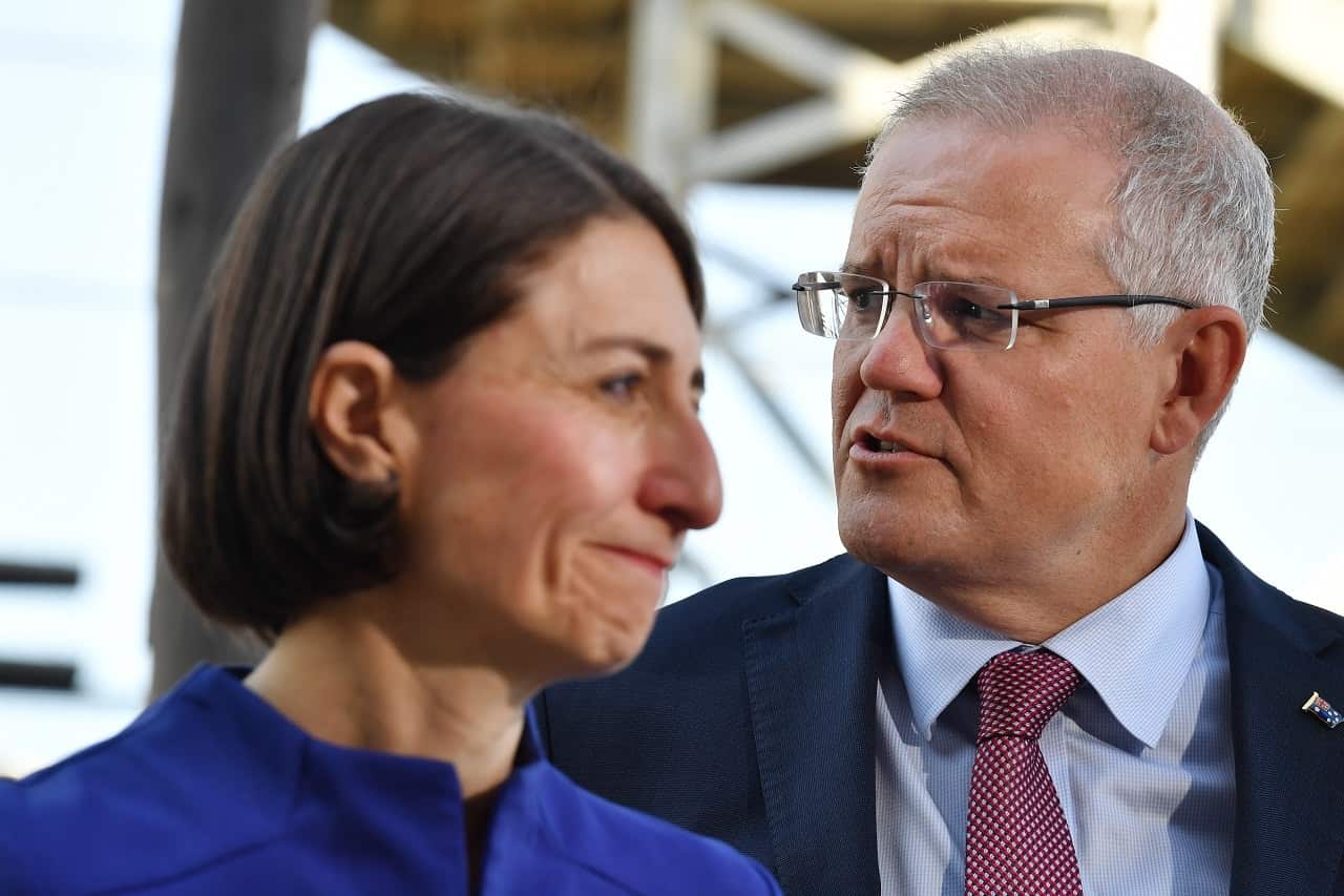 Scott Morrisonand Gladys Berejiklian this week.