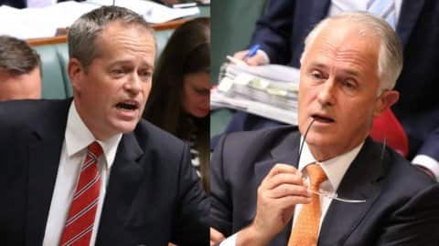 Malcolm Turnbull & Bill Shorten