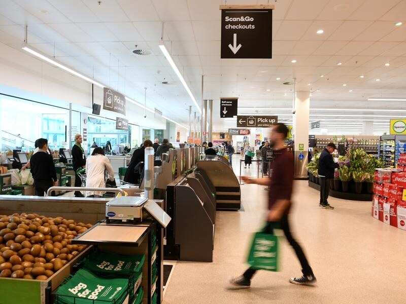 Woolworths store in Sydney