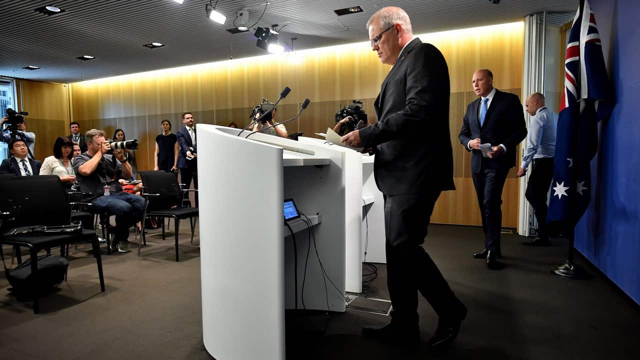 Prime Minister Scott Morrison will introduce new laws within weeks allowing the minister to strip citizenship from dual nationals convicted of terrorism.