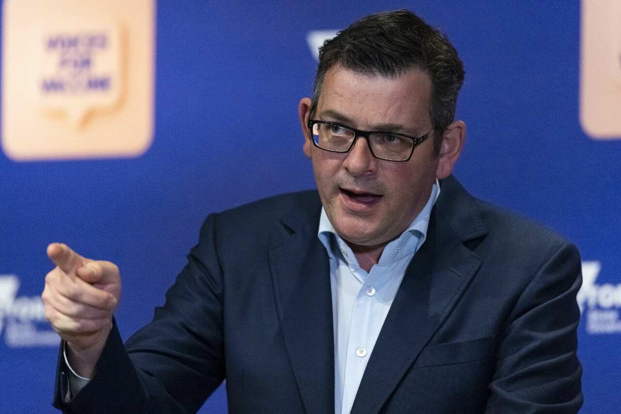 Victorian Premier Daniel Andrews.