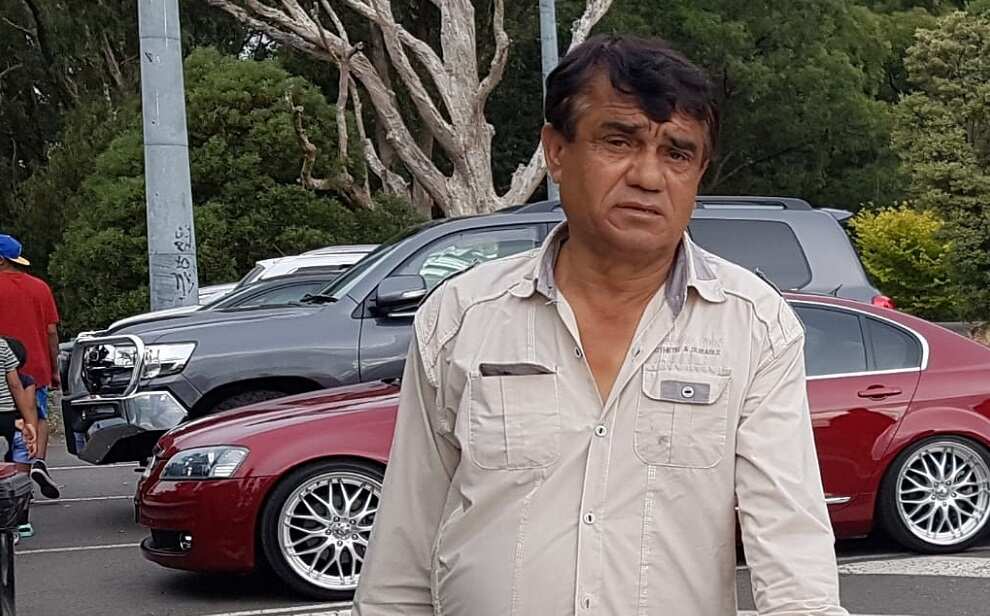 Afghan refugee Naqeebullah